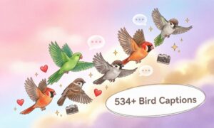 Birds Captions for Instagram: 534+Cute, Aesthetic, Funny & Viral Bird Captions to Make Every Post Fly