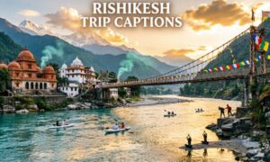 Rishikesh trip Captions for Instagram: 587+ Best Travel, Adventure, Spiritual & River Quotes