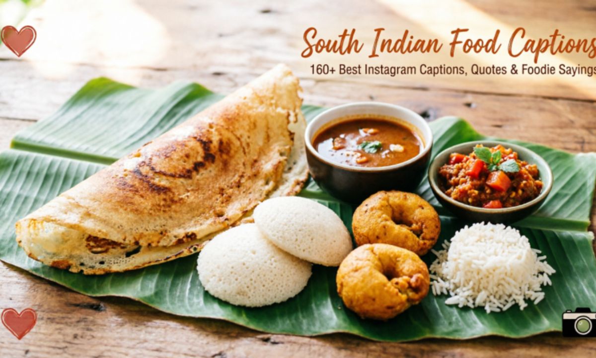 South Indian Food Captions: 160 + Best Instagram Captions, Quotes & Foodie Sayings