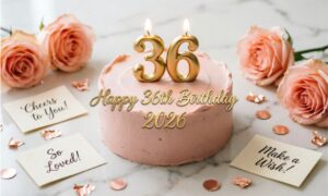 36th Birthday Captions: 200+ Cute, Heartfelt & Fun Quotes, Wishes for 2026