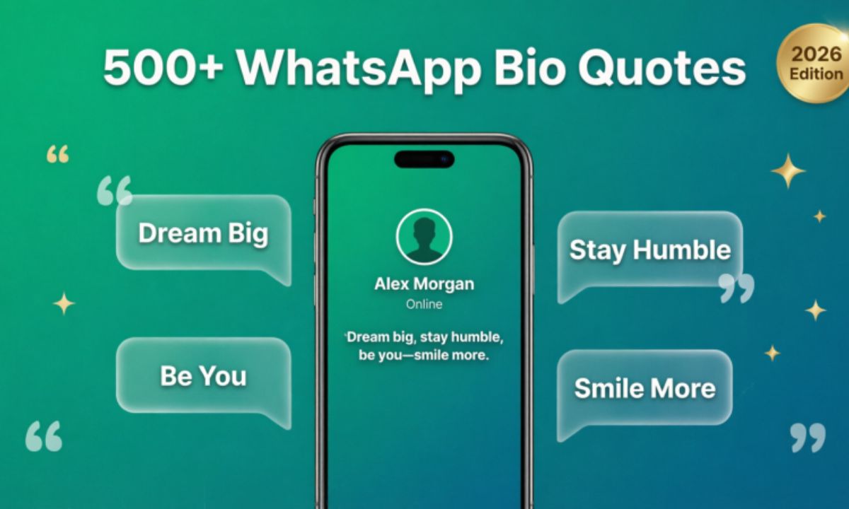 Best Thought for WhatsApp Bio: 500+ Short, Powerful & Meaningful Quotes for 2026