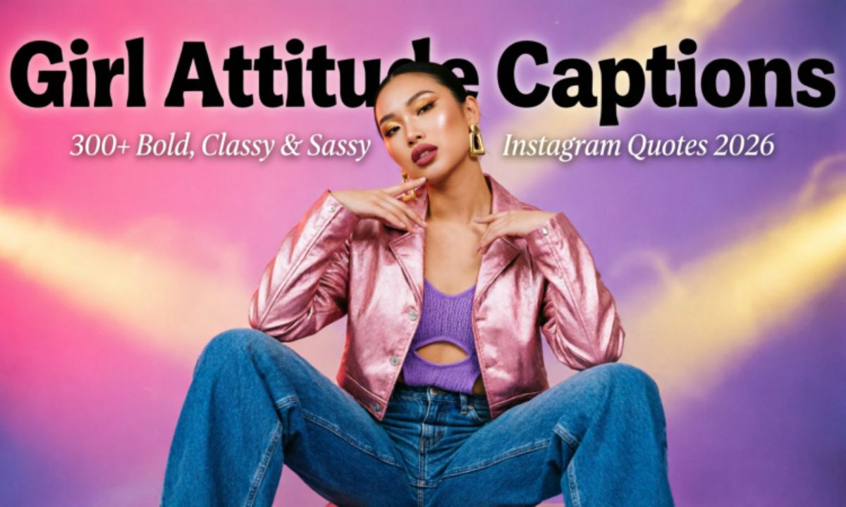 Girl Attitude Captions: 300+ Bold, Classy & Sassy Instagram Quotes for 2026