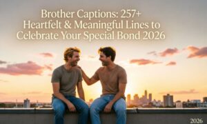 Brother Captions: 257+ Heartfelt & Meaningful Lines to Celebrate Your Special Bond 2026