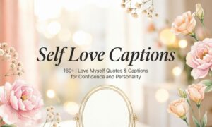 Self Love Captions: 160+ I Love Myself Quotes & Captions for Confidence and Personality