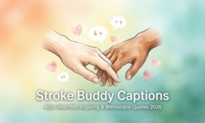 Stroke Buddy Captions for Instagram: 400+ Heartfelt, Inspiring & Memorable Quotes 2026