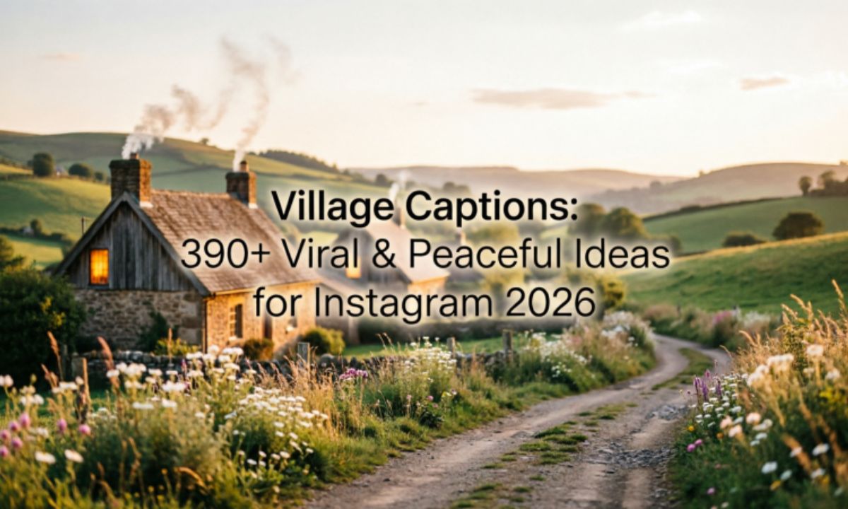 Village Captions: 390+ Viral & Peaceful Ideas for Instagram 2026